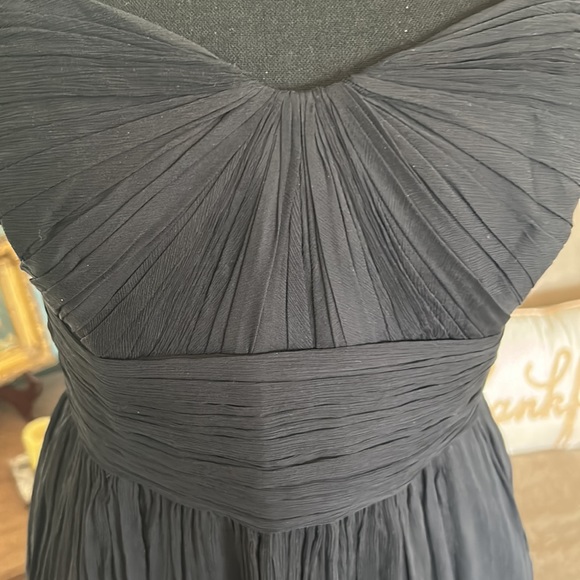 J.Crew black silk strapless knee-length dress - tags on - Picture 3 of 3